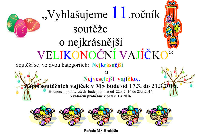 vejce soutěž